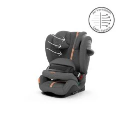 Cybex Pallas G I-Size Car Seat Plus Car Seat | Lava Grey -Beautiful Bambino 8 075eefa9 54ea 4641 a6dc 019364cea0e8