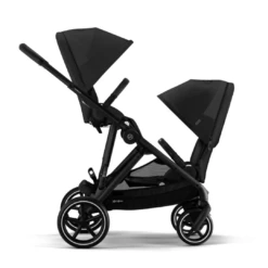Cybex Gazelle S Double Pushchair (2023) - Moon Black | Black -Beautiful Bambino 8 1a5ba6f7 5ef6 4043 b2d9 32a310082af9 1