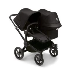 Bugaboo Donkey 5 Duo Pushchair - Black/Midnight Black