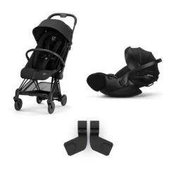 CYBEX COYA Stroller & Cloud T Bundle – Urban Mobility Collection | Black
