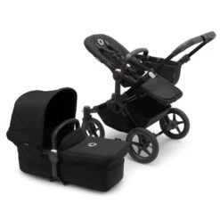 Bugaboo Donkey 5 Mono Complete - Black/Midnight Black