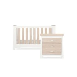 CuddleCo Ada 2 Piece Nursery Furniture Set - White & Ash 17 CuddleCo Ada 2 Piece Nursery Furniture Set - White & Ash -Beautiful Bambino CC Ada 1600x1600 2pc 2