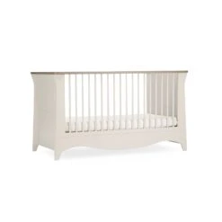 CuddleCo Clara 3 Piece Nursery Room Set - Cashmere/Ash 29 CuddleCo Clara 3 Piece Nursery Room Set - Cashmere/Ash -Beautiful Bambino CC Clara Cashmere 1600x1600 Cotbed Angle 2 45b60064 b655 483d ac37 db33e949a576