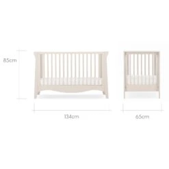 CuddleCo Clara Mini Cot Bed | Cashmere 14 CuddleCo Clara Mini Cot Bed | Cashmere -Beautiful Bambino CC Clara Cashmere Mini 1600x1600 2pc 12 1