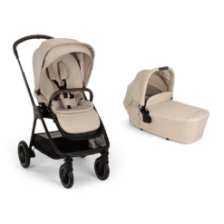 Nuna TRIV Next Stroller + Carrycot - Biscotti (2024)