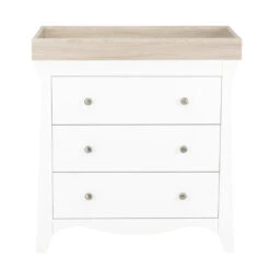 CuddleCo Clara 4 Piece Nursery Room Set - White/Driftwood Ash 22 CuddleCo Clara 4 Piece Nursery Room Set - White/Driftwood Ash -Beautiful Bambino ClaraDriftwoodAsh3Piece009 1024x1024 e9533dbb aa59 4f86 ba09 039c2ff2fe66