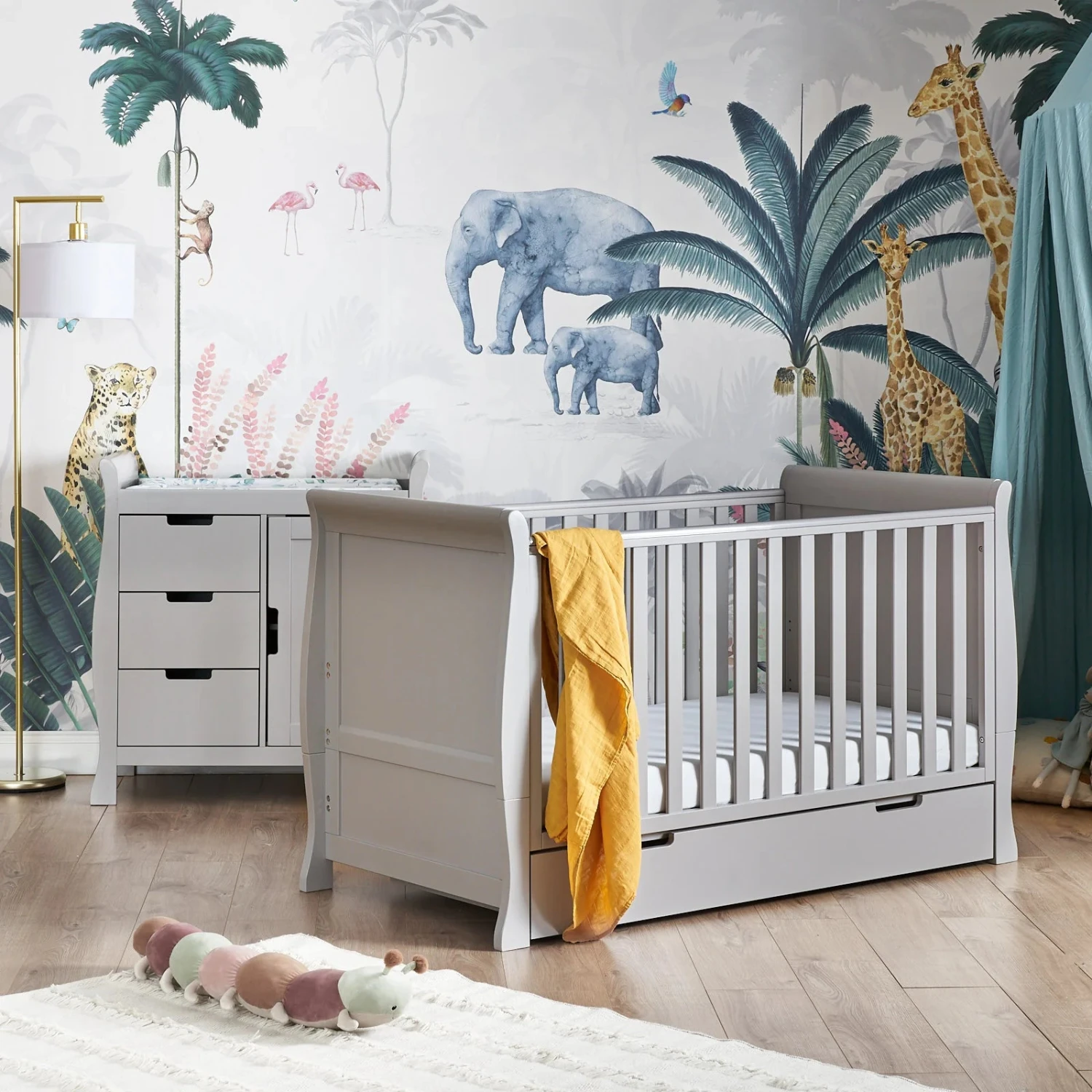 Obaby Stamford Classic 2 Piece Room Set | Warm Grey 3 Obaby Stamford Classic 2 Piece Room Set | Warm Grey