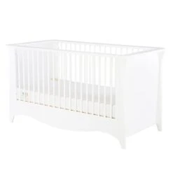 CuddleCo Clara 4 Piece Nursery Room Set - White -Beautiful Bambino CotBed Clara Whitepdt002 1024x1024 882e9e20 4cb6 4fa6 9a43 95ad329e20ff