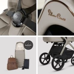 Silver Cross Cove Ultimate 360 Family Car Seat Bundle | Champagne -Beautiful Bambino Cove Champagne Ultimate360CarSeatFamilyBundle NT 3840x3840 Image7