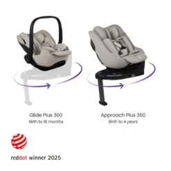 Silver Cross Cove Ultimate 360 Family Car Seat Bundle | Maple -Beautiful Bambino Cove Maple Ultimate360CarSeatFamilyBundle NT 3840x3840 Image9