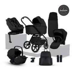Silver Cross Cove Ultimate 360 Family Car Seat Bundle | Onyx