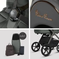 Silver Cross Cove Ultimate 360 Family Car Seat Bundle | Pewter -Beautiful Bambino Cove Pewter Ultimate360CarSeatFamilyBundle IB 3840x3840 Image7