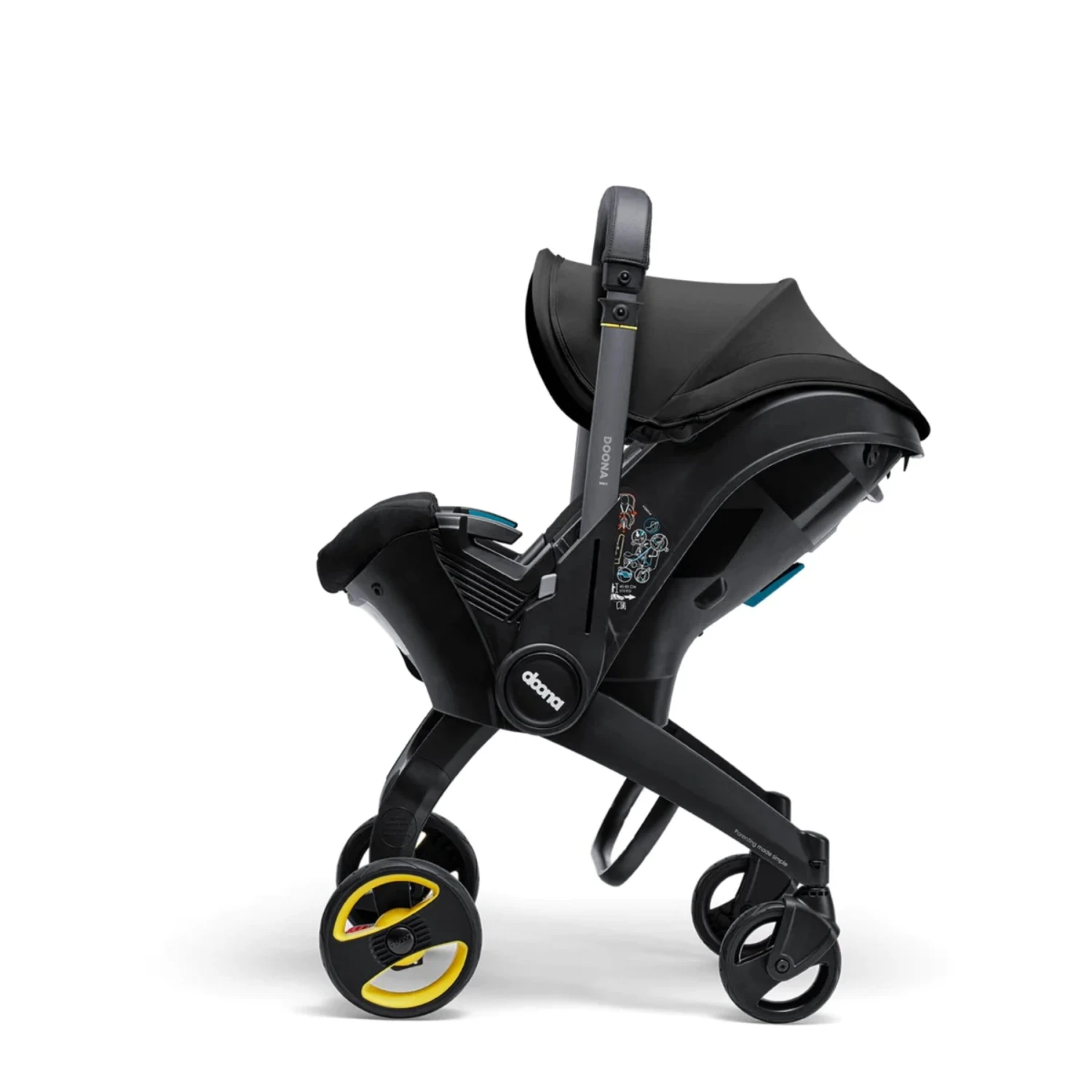Doona I Car Seat & Stroller - Nitro Black - Image 10