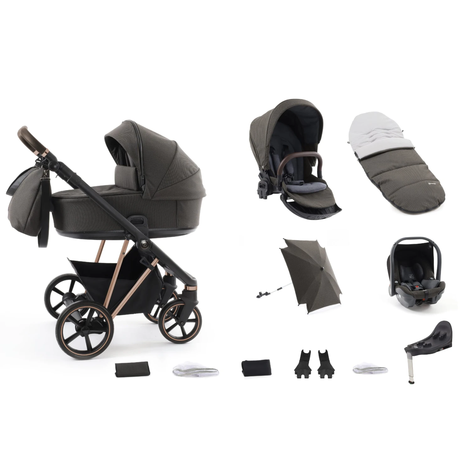 Babystyle Prestige Travel System - Earth 3 Babystyle Prestige Travel System - Earth