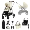 Cybex Gazelle S + Cloud T Luxury Bundle - Seashell Beige 1 Cybex Gazelle S + Cloud T Luxury Bundle - Seashell Beige -Beautiful Bambino Gazelle FM 4