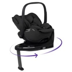 Silver Cross Glide Plus 360 Infant Car Seat And Base Plus 360 | Iconic Black -Beautiful Bambino GlidePlus360 Base IconicBlack Image3
