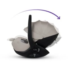 Silver Cross Glide Plus 360 Infant Car Seat And Base Plus 360 | Natural Taupe 16 Silver Cross Glide Plus 360 Infant Car Seat And Base Plus 360 | Natural Taupe -Beautiful Bambino GlidePlus360 Base NaturalTaupe Image4