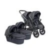 ICandy Peach 7 All Terrain Twin Pushchair | Storm -Beautiful Bambino Image1 iCandy Peach7 All Terrain Twin Combo
