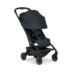 Joolz Aer2 Stroller | Dark Navy Blue 14 Joolz Aer2 Stroller | Dark Navy Blue -Beautiful Bambino JoolzAer2Seat Sunhood View Front Right DarkNavyBlue