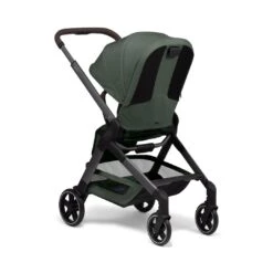 Joolz Hub2 Pushchair & Carrycot | Forest Green -Beautiful Bambino JoolzHub2Seat parentfacing Perspective View ForestGreen