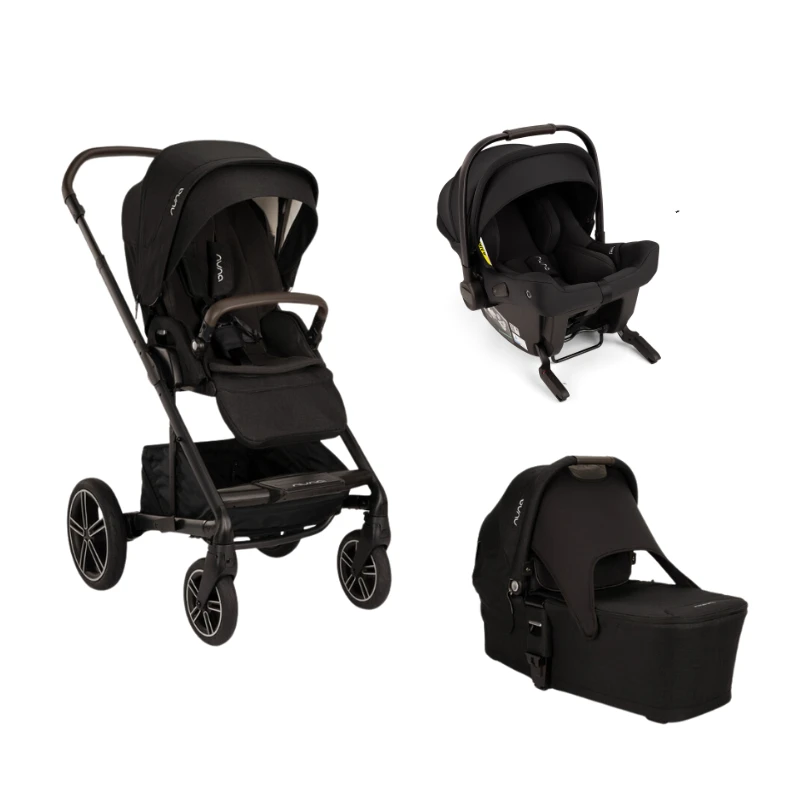 Nuna MIXX Next Urbn Bundle - Caviar (2024) 3 Nuna MIXX Next Urbn Bundle - Caviar (2024)