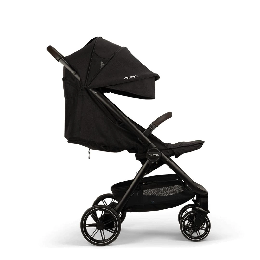 Nuna TRVL LX Stroller, Carrycot & Arra Next Travel System - Caviar 5 Nuna TRVL LX Stroller, Carrycot & Arra Next Travel System - Caviar - Image 3