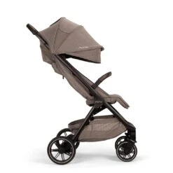 Nuna TRVL LX Stroller,Carrycot & Pipa URBN Travel System - Cedar -Beautiful Bambino Nuna TRVLlx Cedar Profile CD GL web 332e 2