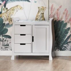 Beautiful Bambino -Beautiful Bambino Obaby Closed Changing Unit Warm Grey a 4