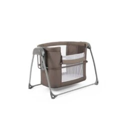 Oyster Swinging Crib - Mink -Beautiful Bambino Oyster Swingin Crib Mink 4