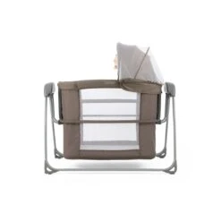 Oyster Swinging Crib - Mink -Beautiful Bambino Oyster Swingin Crib Mink 7