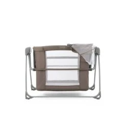 Oyster Swinging Crib - Mink -Beautiful Bambino Oyster Swingin Crib Mink 8