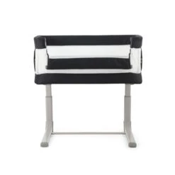 Oyster Wiggle Crib Co-Sleeper | Carbonite -Beautiful Bambino Oyster Wiggle Crib Co Sleeper Carbonite 10