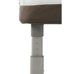 Oyster Wiggle Crib Co-Sleeper | Mink -Beautiful Bambino Oyster Wiggle Crib Co Sleeper Mink 17