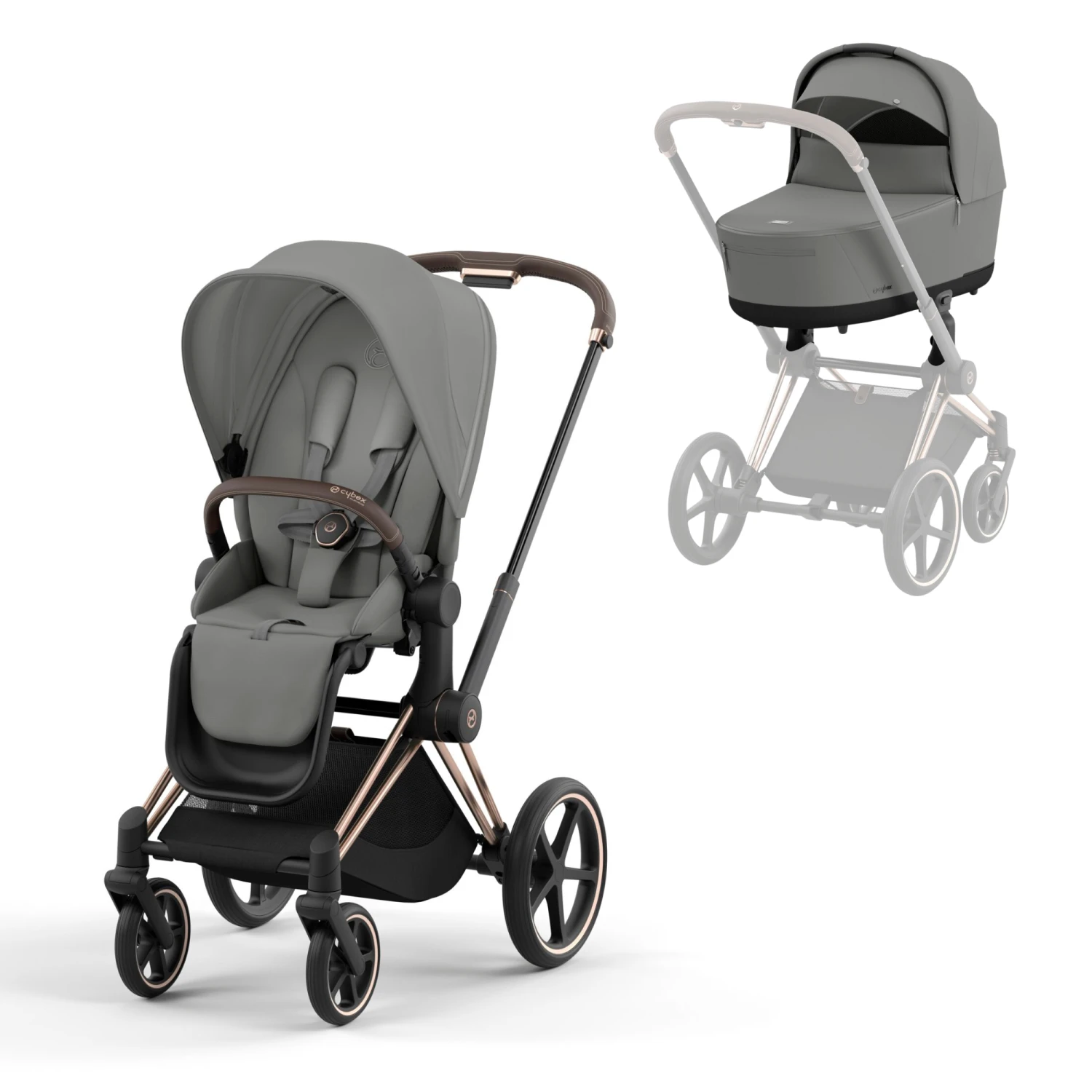 Cybex Priam Pushchair - Mirage Grey (2023) 16 Cybex Priam Pushchair - Mirage Grey (2023) - Image 14