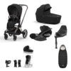 Cybex Priam Travel System Bundle | Sepia Black On Rose Gold -Beautiful Bambino PRIAMRoseGoldFrame SepiaBlack d064acaa 27a6 48d5 9957 2c8d32c074f6