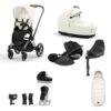 Cybex Priam Travel System Bundle | Off White On Chrome (Brown Handle) 2 Cybex Priam Travel System Bundle | Off White On Chrome (Brown Handle) -Beautiful Bambino PRIAM Chrome Brown Frame Off White