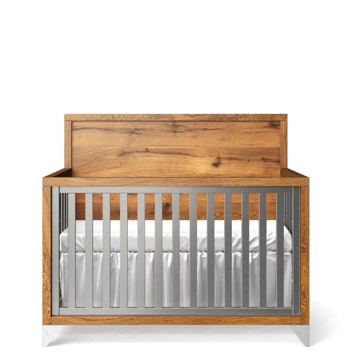 Pandora Convertible Crib Oak Panel 3 Pandora Convertible Crib Oak Panel