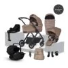 Silver Cross Reef 2 Ultimate 360 Car Seat Bundle | Mocha -Beautiful Bambino Reef2 Mocha Ultimate360CarSeatBundle IB 2392x2600 Image1