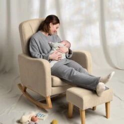 Silver Cross Carmel Nursing Chair | Almond