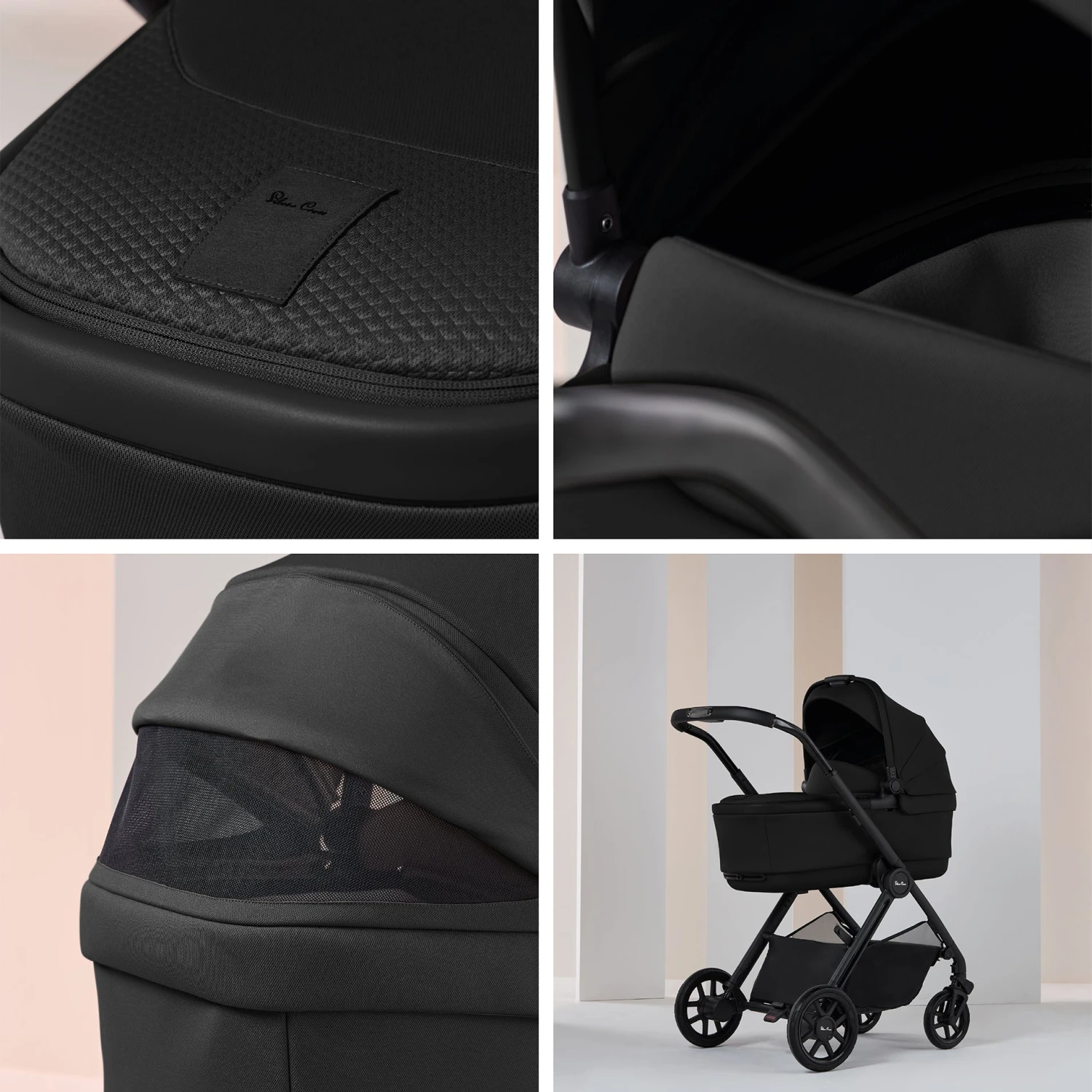 Silver Cross Reef 2 Pushchair & First Bed Folding Carrycot | Space 7 Silver Cross Reef 2 Pushchair & First Bed Folding Carrycot | Space - Image 5
