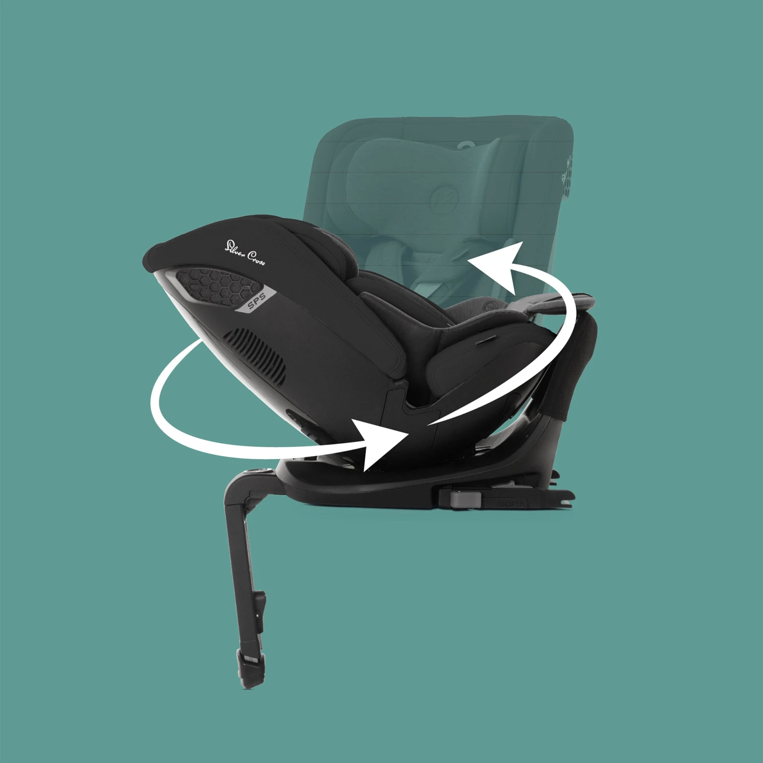 Silver Cross Motion 2 All Size Car Seat (360 Rotation) | Space 5 Silver Cross Motion 2 All Size Car Seat (360 Rotation) | Space - Image 3
