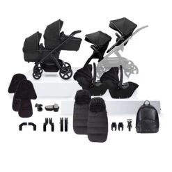 Silver Cross Wave 3 Twin Bundle | Onyx