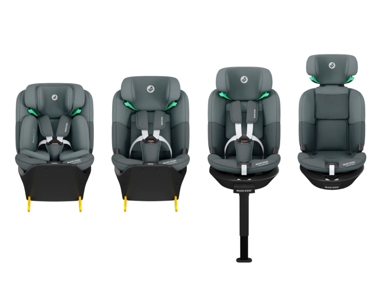 Maxi-Cosi Emerald 360 S Car Seat Birth - 12 Years Old | Graphite 10 Maxi-Cosi Emerald 360 S Car Seat Birth - 12 Years Old | Graphite - Image 8
