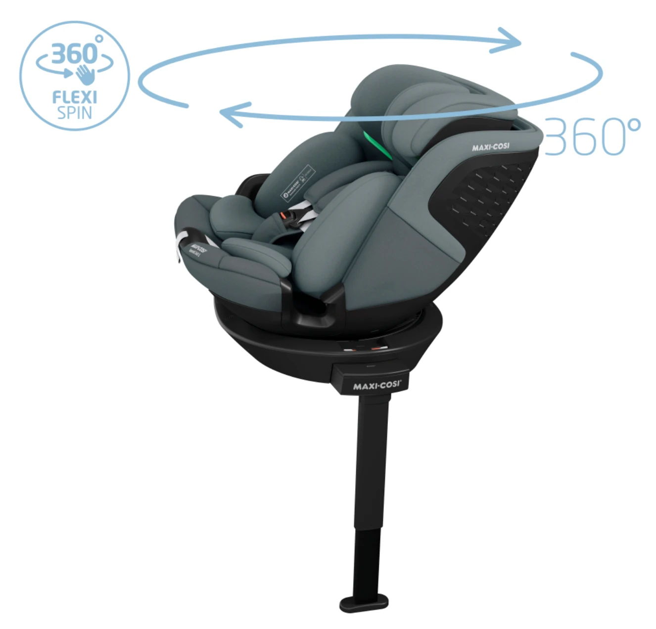 Maxi-Cosi Emerald 360 S Car Seat Birth - 12 Years Old | Graphite 4 Maxi-Cosi Emerald 360 S Car Seat Birth - 12 Years Old | Graphite - Image 2