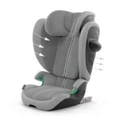 Cybex Solution G2 I-Fix Foldable Child Car Seat | Stone Grey -Beautiful Bambino Screenshot2024 11 05at23.17.32