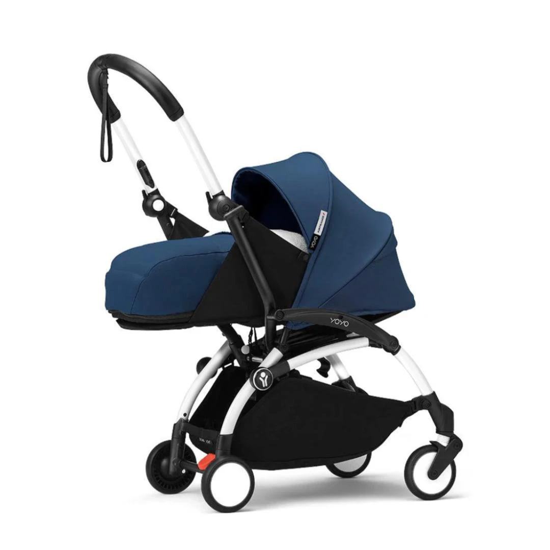 Stokke YOYO³ Stroller From Newborn To Toddler | Air France Blue 6 Stokke YOYO³ Stroller From Newborn To Toddler | Air France Blue - Image 4