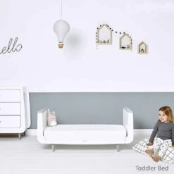 SnuzKot Skandi 2 Piece Nursery Furniture Set - Grey -Beautiful Bambino SnuzKot Skandi Cot Bed Grey Lifestyle 1800x1800 62ec10c0 f965 4a6b 8a1d 87c751b28dd2