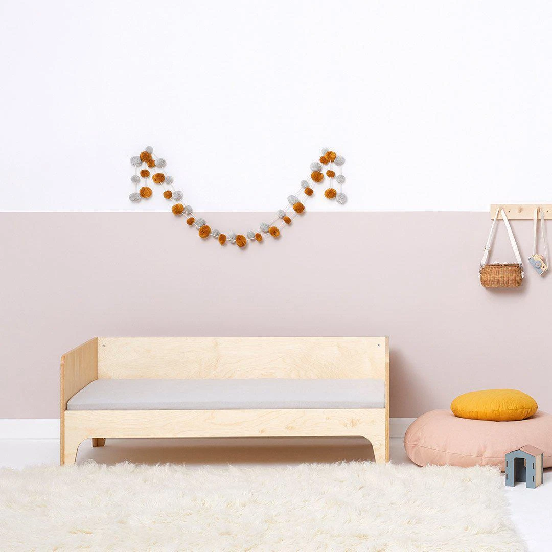 The Little Green Sheep - Organic Cot & Cot Bed Fitted Sheet - Dove 4 The Little Green Sheep - Organic Cot & Cot Bed Fitted Sheet - Dove - Image 2