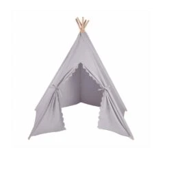 The Little Green Sheep Teepee Play Tent - Grey