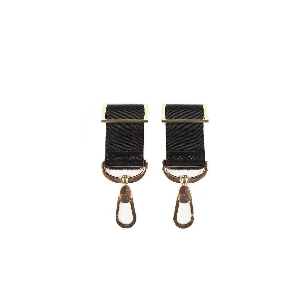 Tiba + Marl Stroller Clips | Gold 3 Tiba + Marl Stroller Clips | Gold